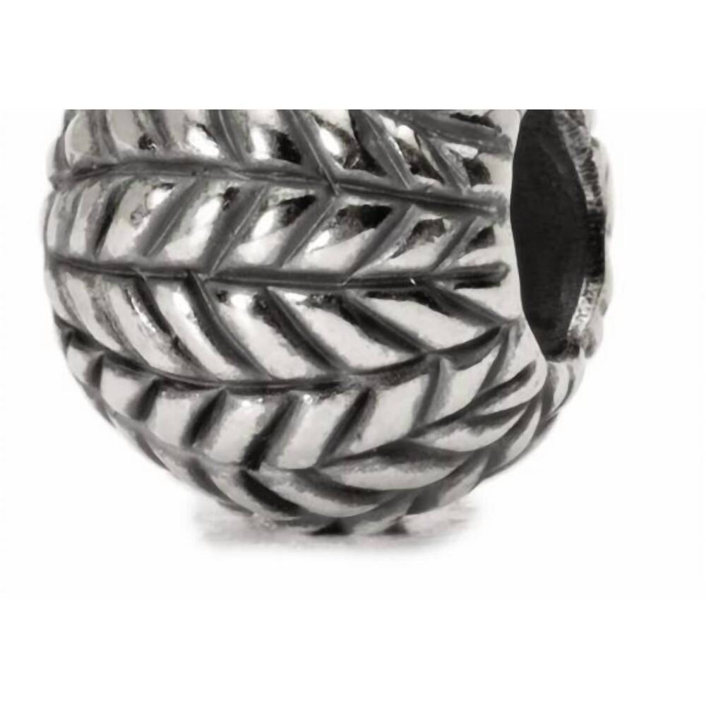 NEW TROLLBEADS women's sweater bead charm in silver